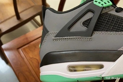 4 505 Retro BestValue 308497-033  Green Jordan Glow 0813